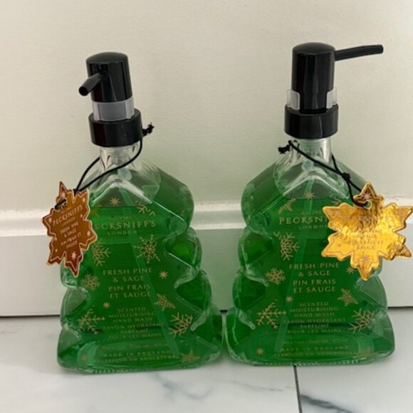 NEW- Set of 2- Pecksniff Fresh Pine & Sage Handwash - Picture 2 of 2